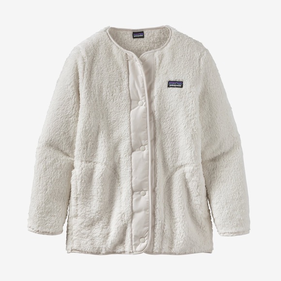 Girls Los Gatos Fleece Cardigan Birch 